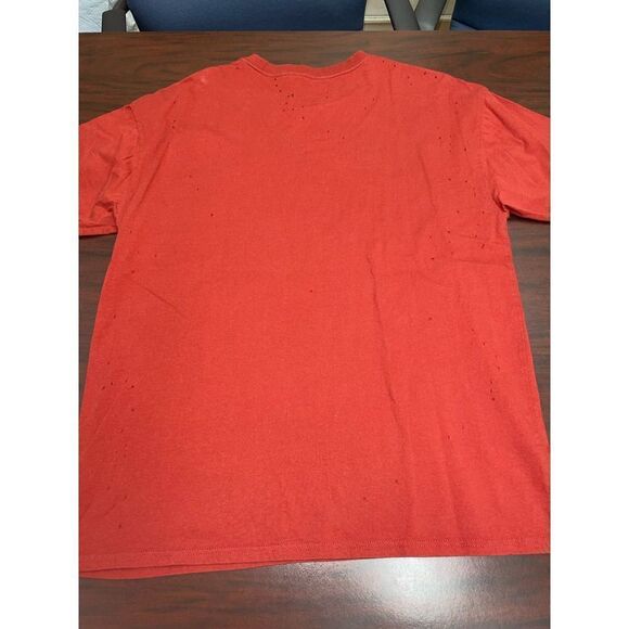 PacSun Distressed Boxy Fit Mens Tee - Picture 3 of 5